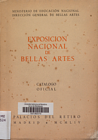 Exposición Nacional de Bellas Artes 1954