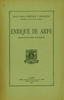 Enrique de Arfe : nuevos datos para su biografía